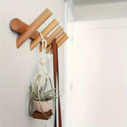 Minimalist Nordic Style Wooden Organiser — product in use
