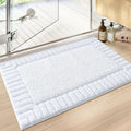 Minimalist Stripe Bath Rug Mat — alternate angle view