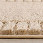 Minimalist Stripe Bath Rug Mat — lifestyle shot