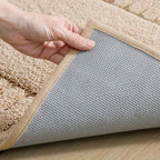 Minimalist Stripe Bath Rug Mat — product close-up