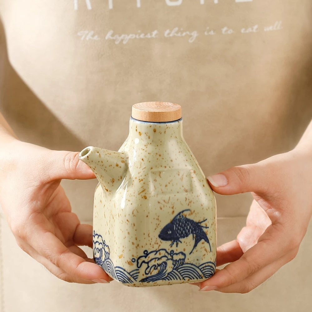 Mizuno Ceramic Oil and Sauce Dispenser — main product photo