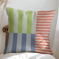 Mod Blocks Striped Cushion Cover — lifestyle shot