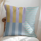 Mod Blocks Striped Cushion Cover — additional view