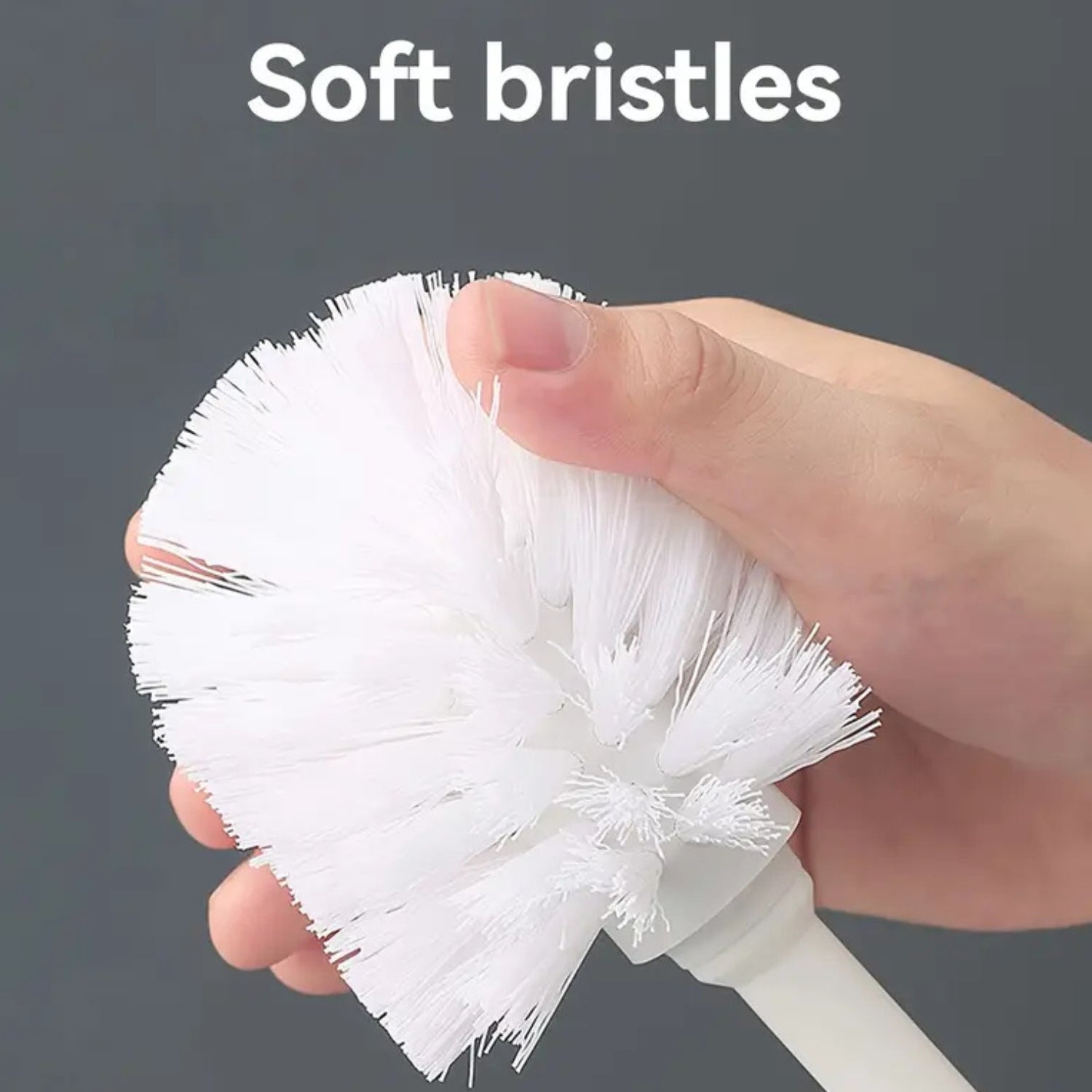 Modern Bathroom Toilet Brush Scrubber Cleaner — additional view