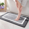 Modern Border Anti-Slip Bath Mat — alternate angle view