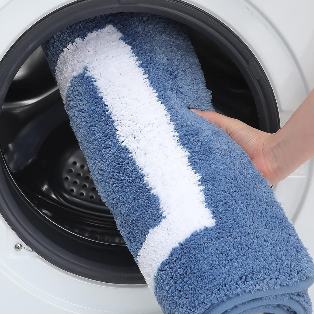 Modern Border Anti-Slip Bath Mat — product detail view