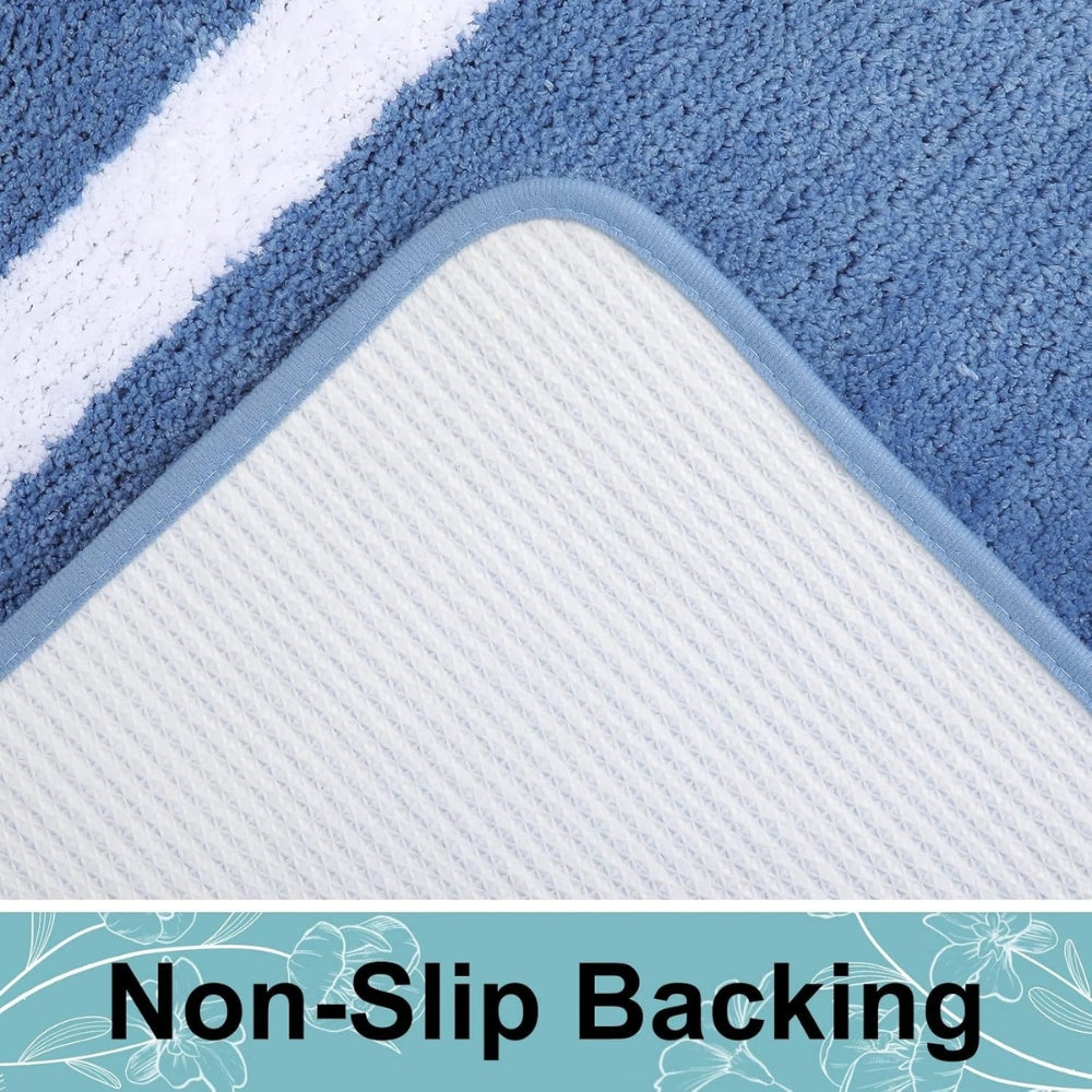 Modern Border Anti-Slip Bath Mat — product close-up