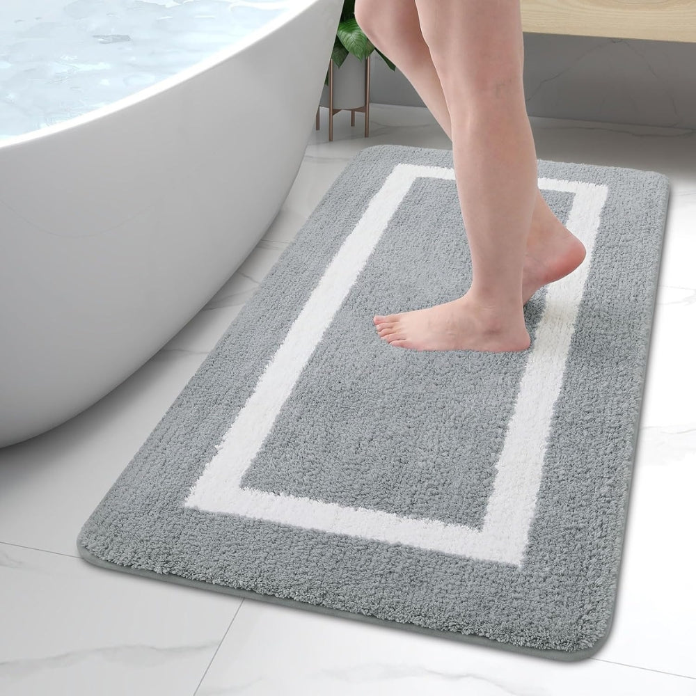Modern Border Anti-Slip Bath Mat — lifestyle shot