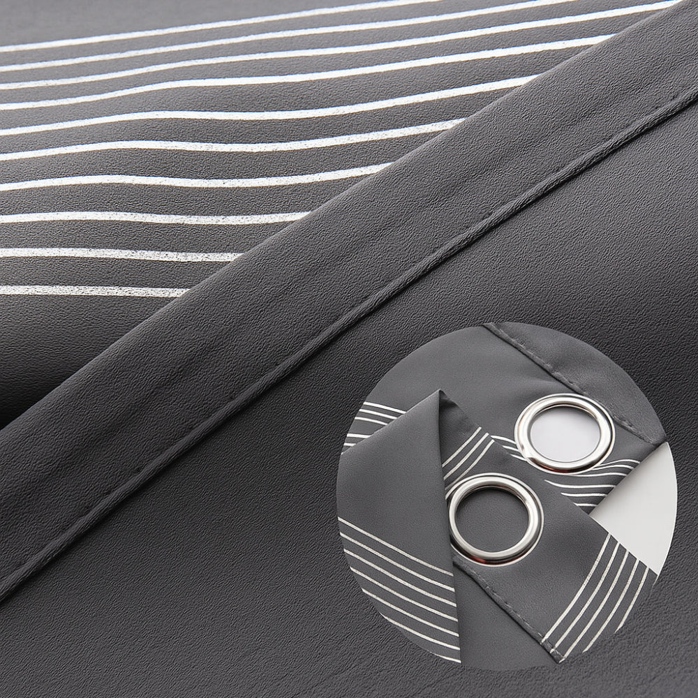 Modern Wave Pattern Blackout Curtain — product feature detail