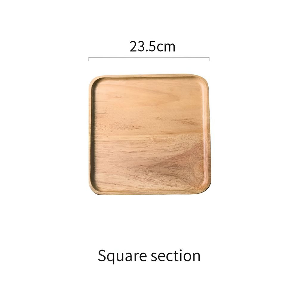 Modern Zen Bamboo Serving Plate — product detail view