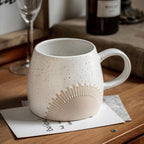 Morning Ember Ceramic Mug — product in use