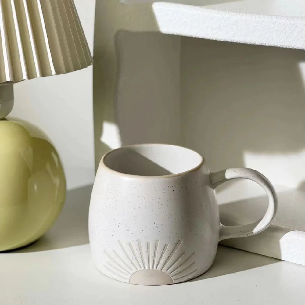 Morning Ember Ceramic Mug — alternate angle view