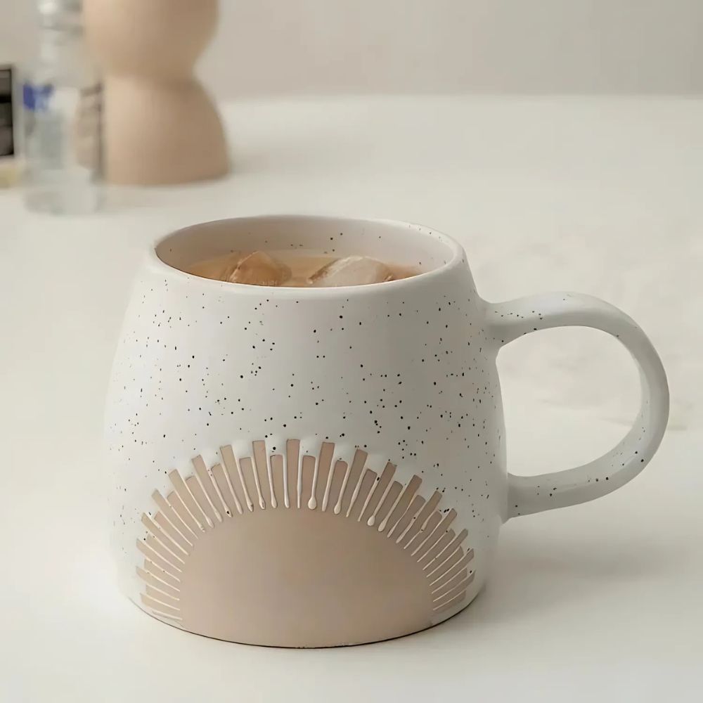 Morning Ember Ceramic Mug — product close-up