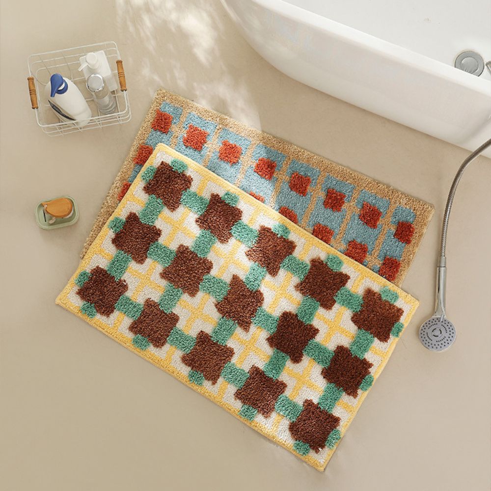Morocco Retro Bath Mat — main product photo