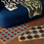 Morocco Retro Bath Mat — product close-up