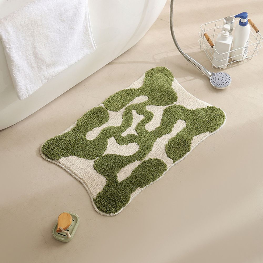 Morocco Retro Bath Mat — product feature detail