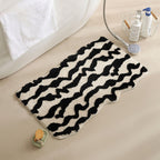 Morocco Retro Bath Mat — size and scale reference
