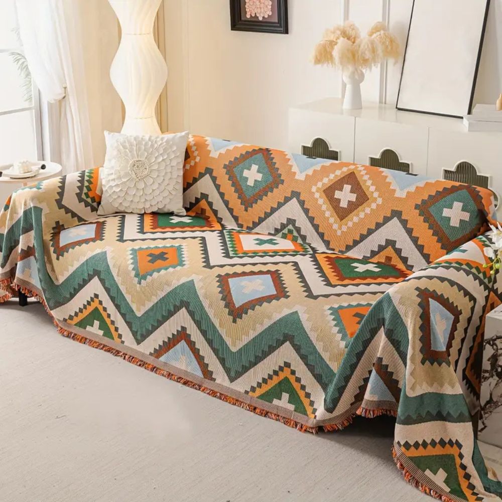Aztec Horizon Sofa Cover — alternate angle view