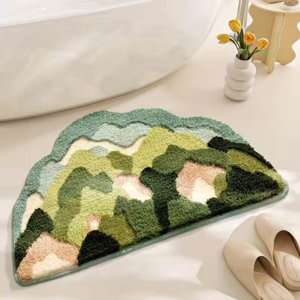 Nature Moss Floor Bath Mat — main product photo