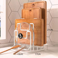 Neat Nest Pot Lid & Board Rack — alternate angle view