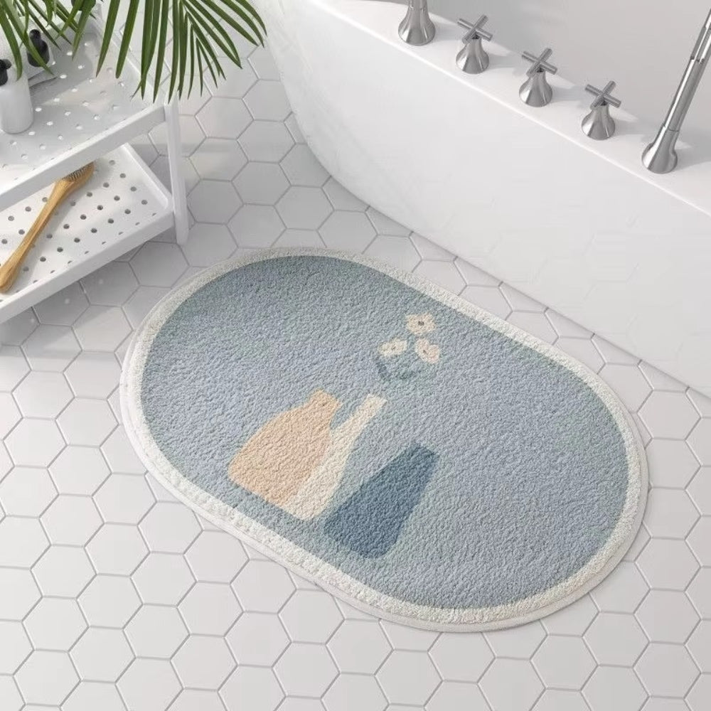 Night Sky Absorbent Bath Mat — main product photo
