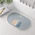 Night Sky Absorbent Bath Mat — main product photo