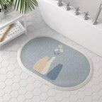 Night Sky Absorbent Bath Mat — main product photo