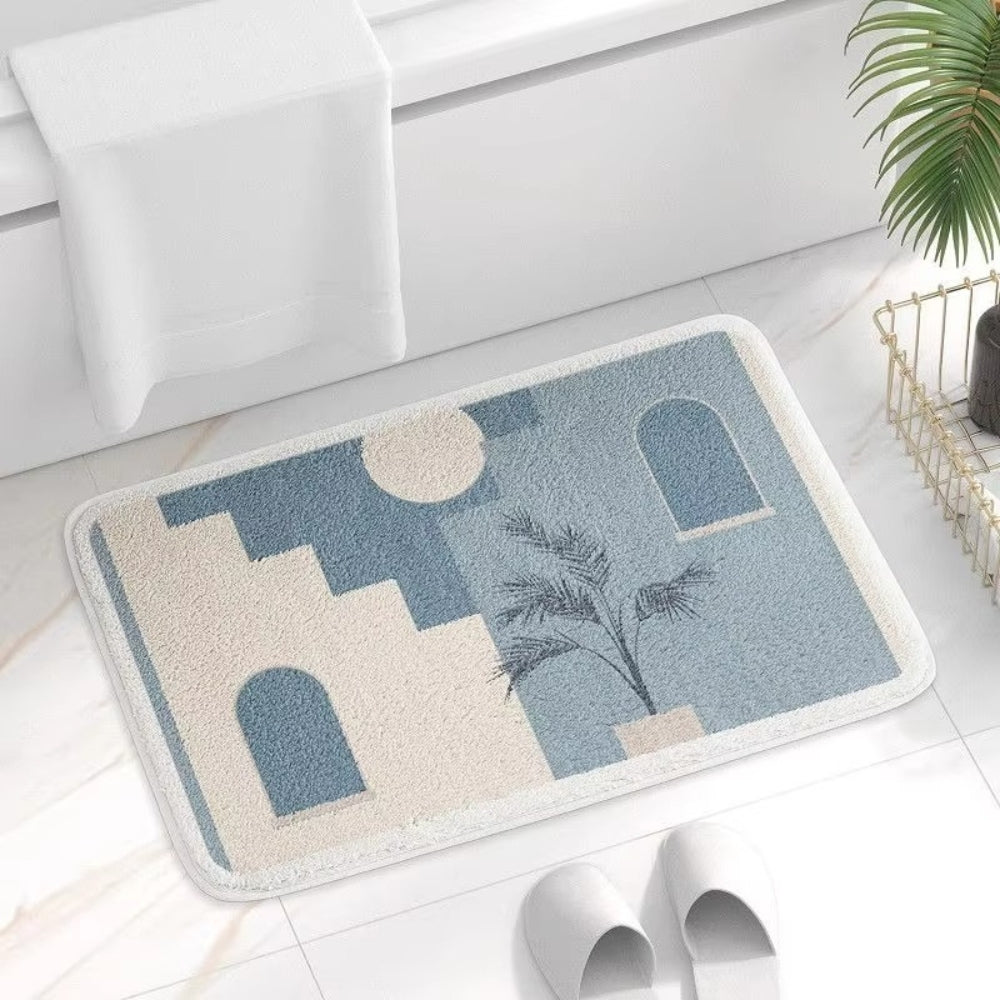 Night Sky Absorbent Bath Mat — alternate angle view