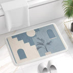 Night Sky Absorbent Bath Mat — alternate angle view