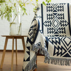 Nomad Weave Boho Throw Blanket — main product photo
