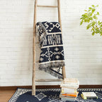 Nomad Weave Boho Throw Blanket — product detail view