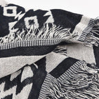 Nomad Weave Boho Throw Blanket — product close-up