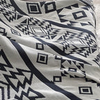 Nomad Weave Boho Throw Blanket — lifestyle shot