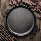 Non-Stick Cast Iron Griddle Skillet Pan — product detail view