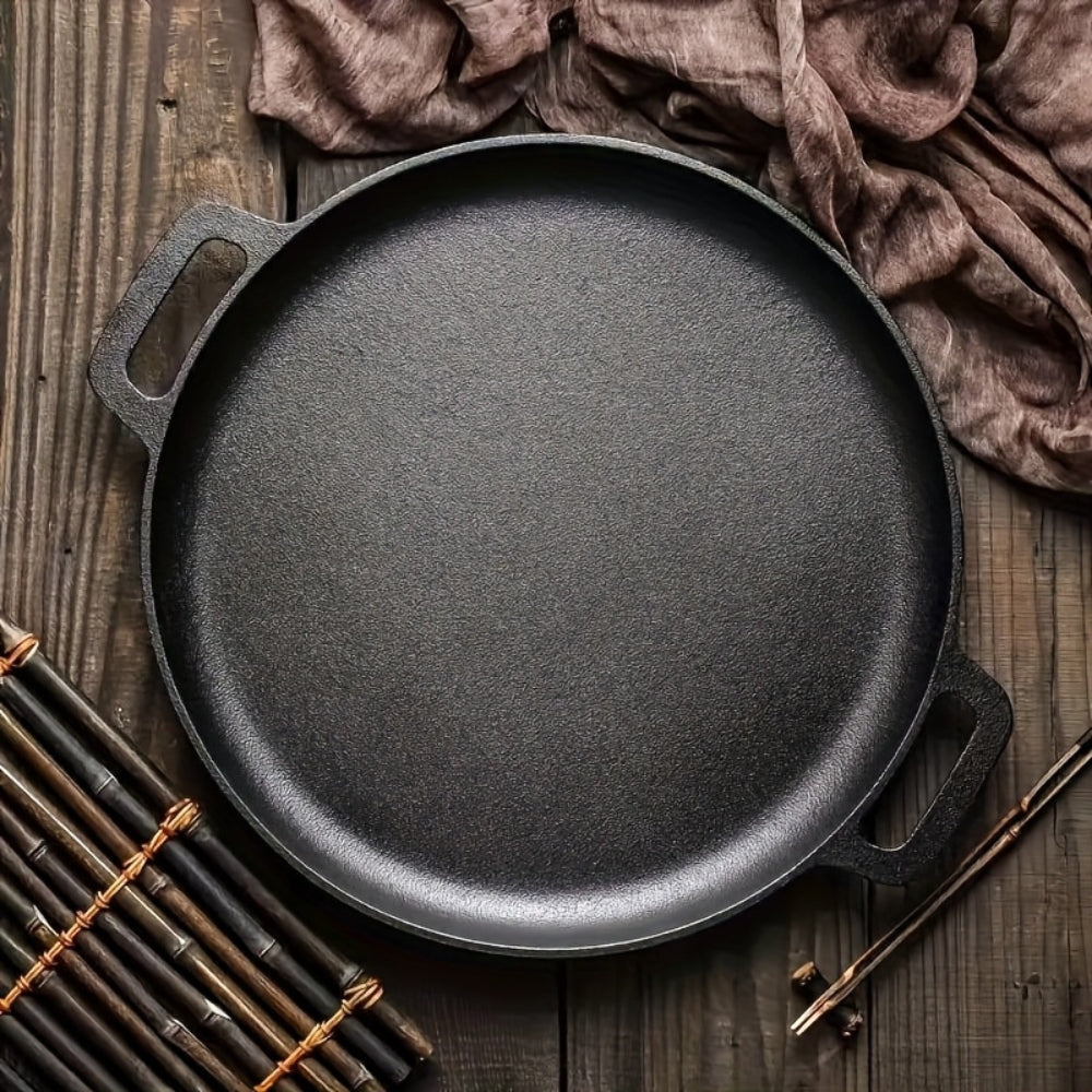 Non-Stick Cast Iron Griddle Skillet Pan — product detail view