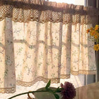 Nordic Bloom Kitchen Cabinet Curtain — alternate angle view