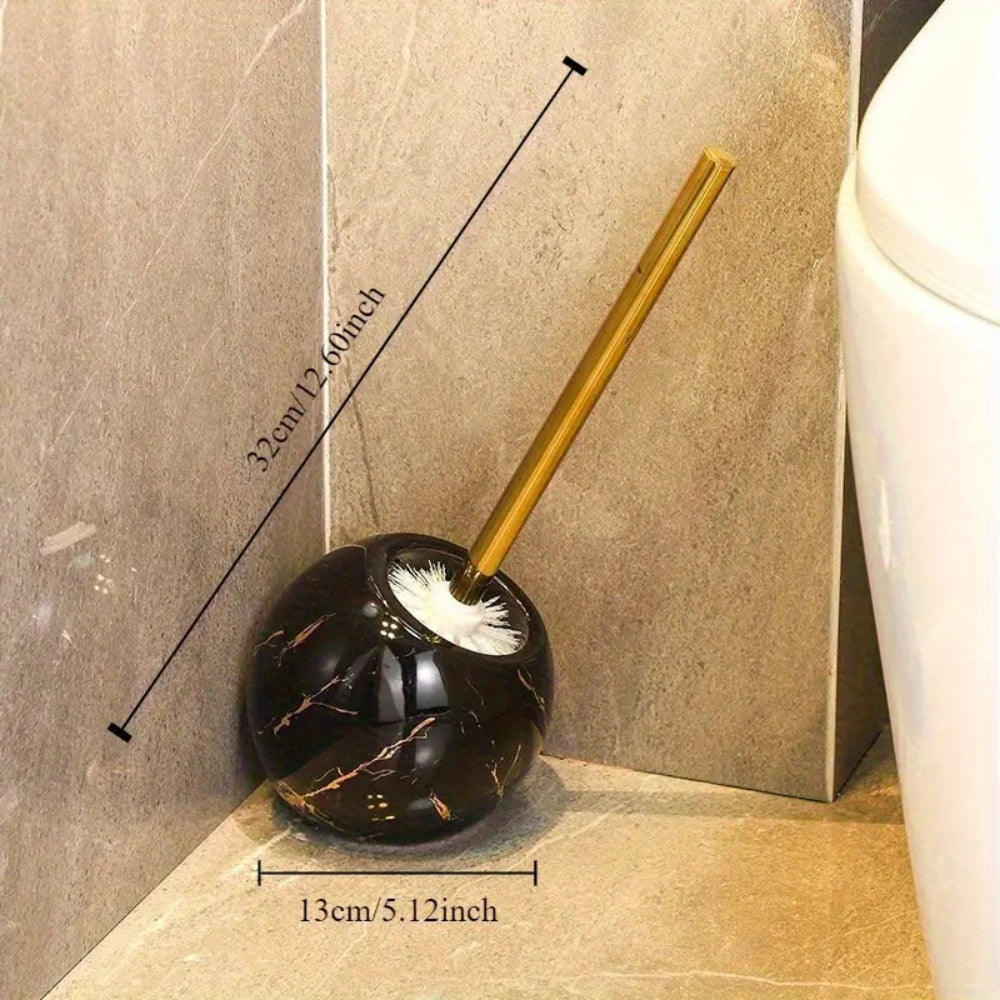 Nordic Creative Ceramic Toilet Brush — product detail view