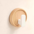 Nordic Walnut Wood Wall Hook — alternate angle view