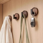 Nordic Walnut Wood Wall Hook — product close-up