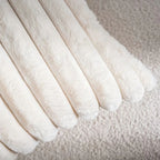 Nouvia Faux Fur Plush Cushion Cover — lifestyle shot