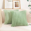 Nouvia Faux Fur Plush Cushion Cover
