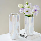 Nova Minimalist Ceramic Flower Vase — product in use