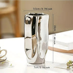 Nova Minimalist Ceramic Flower Vase — alternate angle view