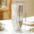 Nova Minimalist Ceramic Flower Vase — product feature detail