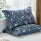 Pure Cotton Buttoned Pillowcase — alternate angle view