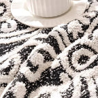 Ornamental Jacquard Sofa Cover — product detail view