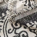 Ornamental Jacquard Sofa Cover — product in use