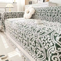 Ornamental Jacquard Sofa Cover — alternate angle view