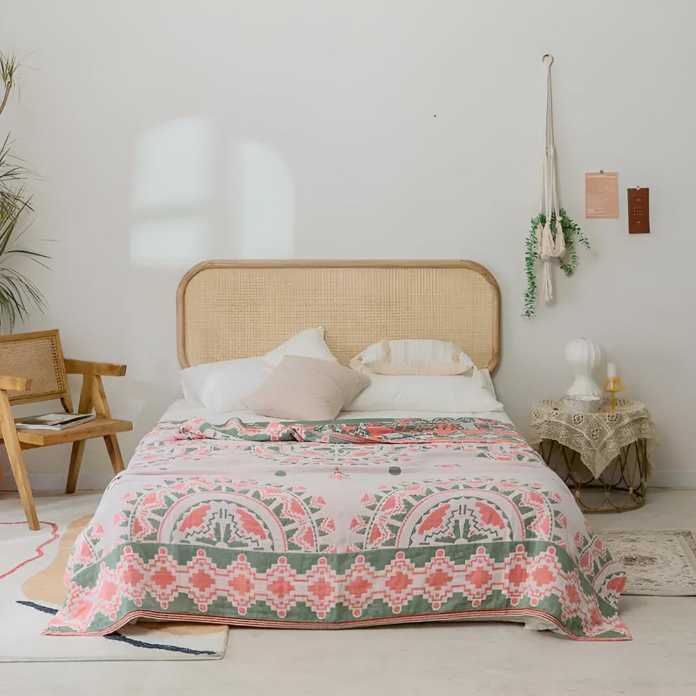 Dreamy Wanderer Cotton Blanket — main product photo