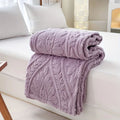 Paris Weave Jacquard Fleece Blanket — additional view